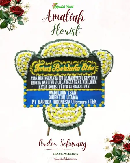 Papan Bunga Duka Pekunden